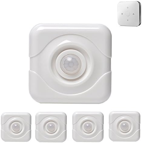 iHomeware Wireless PIR Motion Sensor, Zigbee Home Automation Sensor 5/pack with Gateway