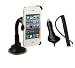 from pjp iphone 4 4g, 4s car dedicated mount screen cradle holder with Full 360 Degrees Rotation + car charger for iphone 4, 4g, 4s, iphone 4 car kit, iphone 4 car accessories, iphone 4 car charger and holder
