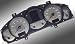 2003-2006 Porsche Cayenne S stainless steel gauge face.