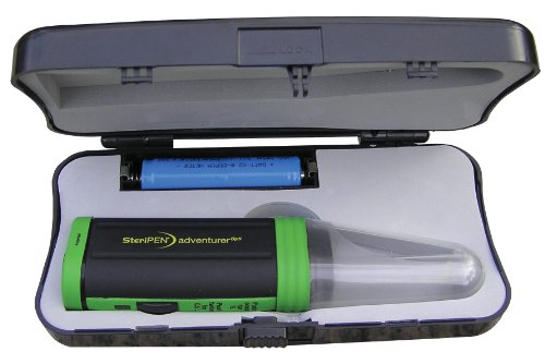 Steripen Adventurer Opti UV Water Purifier with Solar Charging Case