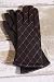 Women's Quilted Cashmere Lined Leather Gloves
