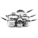 Prestige Cuisine Stainless Steel Cookware Saucepan Set, 6 Piece