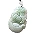 ovalbuy Jadeite Jade Chinese Zodiac Amulet Pendant Various Animals