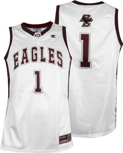 Buy Boston College Eagles White Endline Basketball Jersey