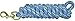 Hamilton Extra Heavy Poly Rope Lead with Bull Snap, Bluf Confetti Weave, 5/8” Thick x 10’ Long