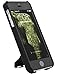 Iphone 5, 5S Case Slim KickStand Style, Extra Thin, Matte Black Color Cover Stand (Pwr+)