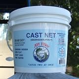 Joy Fish Manhaden Cast Net: 5/8