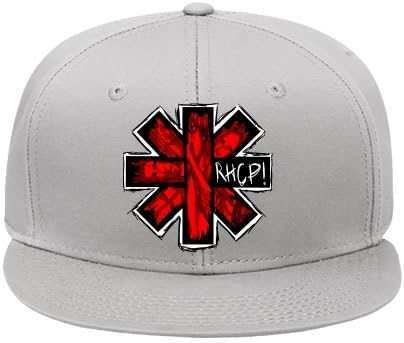 IKAI Red Hot Chili Pepper RHCP Crew Band Hip Hop Cap Gray Medium