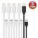 Hitobox [5 Pack] 3 Feet Lightning to USB Charging Cable for iPhone iPad iPod