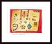 Indian Collection by Sylvia Edwards 20.00X16.00 Framed with Black Wood Frame