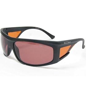 Bolle Sunglasses Spinner Satin Black Frame with Polarized Sandstone Lenses