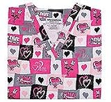 Have Heart V-neck Medical Scrub Top (XS-3X) SIZES RUN LARGE!