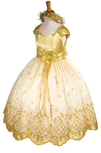 Image #3 of Gold Flower Girl