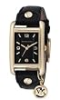 MICHAEL KORS - Gold-Tone Black Dial Rectangular Watch - MK2167