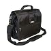iSafe Built-in Alarm Laptop Messenger Bag - Black