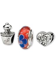 Sterling Silver Reflections Love Potion Boxed Bead Set