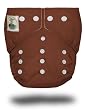 Tiny Tush Elite One-Size Cloth Diaper Snap Chocolate