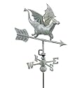 Good Directions 8837V1 Dragon Cottage-Size Weathervane, Blue Verde