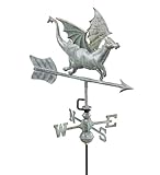 IMAGE OF Good Directions 8837V1 Dragon Cottage-Size Weathervane, Blue Verde