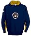 Milwaukee Brewers Cooperstown Youth ''V'' Fleece Hooded Sweatshirt - X-Large (18-20)