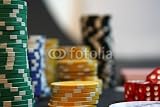 Wallmonkeys Peel and Stick Wall Decals - Poker - Removable Graphic
