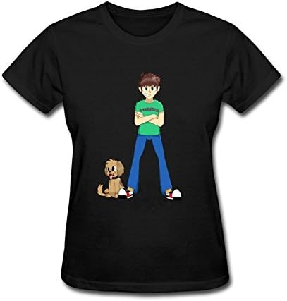 ChaoQT Women's Tobuscus 2016 Logo T-shirts