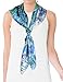 Dahlia Women's 100% Square Silk Scarf - Claude Monet's Paintings