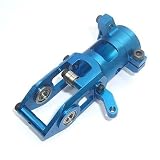 Precision CNC Tail Pulley Case, Blue: T-REX 500 MHETX5025B