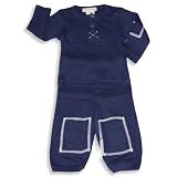 Mish Mish - Newborn Baby Boys Long Sleeved Pant Set, Blue