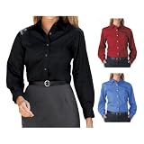 Bill Blass Premium - Ladies' Wrinkle-Free Poplin Shirt (1920) at Bill Blass