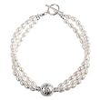 White Pearl & Sterling Silver Bracelet White Pearl & Sterling Silver Bracelet