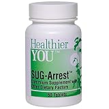 SUG-Arrest - Contains Chromium Polynicotinate, Vanadium, and Gymnema Sylvestre to Help Control Sugar Cravings, 60 Tablets