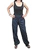 Harem Pant Yoga Bellydance Navy Blue Gauchos Boho Baggy Pant Trousers ~ Mogul