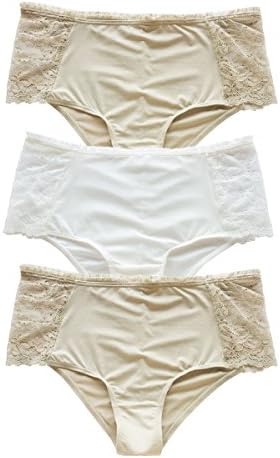 Curve &amp; Co Plus Size Panty MINDY For Curvy Women Luxury Lingerie 3Pack 3XL