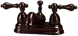 Elizabethan Classics ECCS01ORB Centerset Lavatory Faucet, Oil Rubbed Bronze