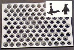 Thermo Cookie Cutting Sheet 3.3″/2.8″ Seal/Penguin