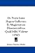 De Novis Inter Regem Gallorum Et Magistratum Dissensionibus: Quid Mihi Videtur (1767)...