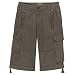 Boys' Mossimo  Poplin Zip Shorts - Mouse