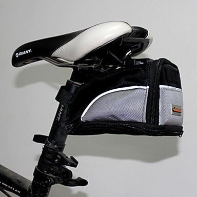 ACACIA 1680D Gray Extensible Bike Saddle Bag
