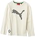 Puma Boys 2-7 Jersey Cat Tee,Whisper White,4T