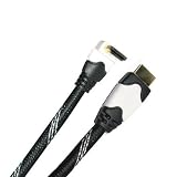 Aurum High Speed 90 Degree (Right Angle) HDMI Cable with Ethernet (6 FT) - Supports 3D & Audio Return Channel - Full HD [Latest HDMI Version Available] - 6 Feet