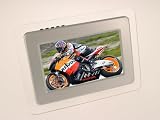 Electronics : 7" Super Clear Silver Digital Photo frame & 2GB SD Card