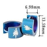 Blue Stars Stainless Steel Mens Hoop Earrings Reviews 41xnZmCdVNL. SL160 Blue Stars Stainless Steel Mens Hoop Earrings Reviews