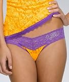 Hanky Panky LSU Tigers Ladies Gold-Purple Low Rise Thong Underwear