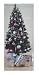 6FT Black Fibre Optic Christmas Tree