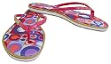 Coach Daniela Pink Op Art Signature Flip Flops