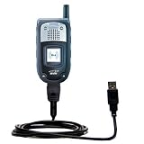 Classic Straight USB Cable for the Sanyo RL-7300 with Power Hot Sync and Charge capabilities - Gomadic Brand w/ TipExchange Technology