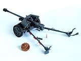 Gun Pak 40 WWII German Artillery 75mm Anti Tank Gun 1:32 SCALE MODEL FOR 12" ACTION FIGURE ACCESSARIES (Also Fit 1:35 + 1 Cannon Shell) (Original from TheBestMoment @ Amazon)IMAGE