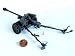 Gun Pak 40 WWII German Artillery 75mm Anti Tank Gun 1:32 SCALE MODEL FOR 12" ACTION FIGURE ACCESSARIES (Also Fit 1:35 + 1 Cannon Shell) (Original from TheBestMoment @ Amazon)_s-1