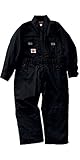 9009 長袖つなぎ服 キッズ（SOWA) (140, ブラック)